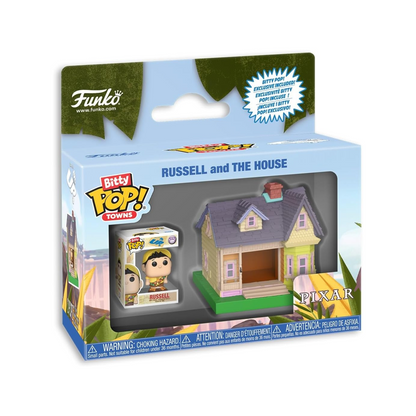 Funko Bitty Pop! Towns Disney Pixar Up – Russell und das Haus (Casa)