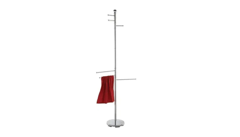 Stehleuchte hoch 6 Arme 177 cm Chrom