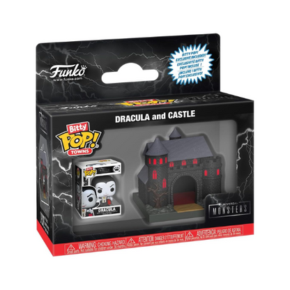 Funko Bitty Pop! Town – Universal Monster Dracula und Schloss