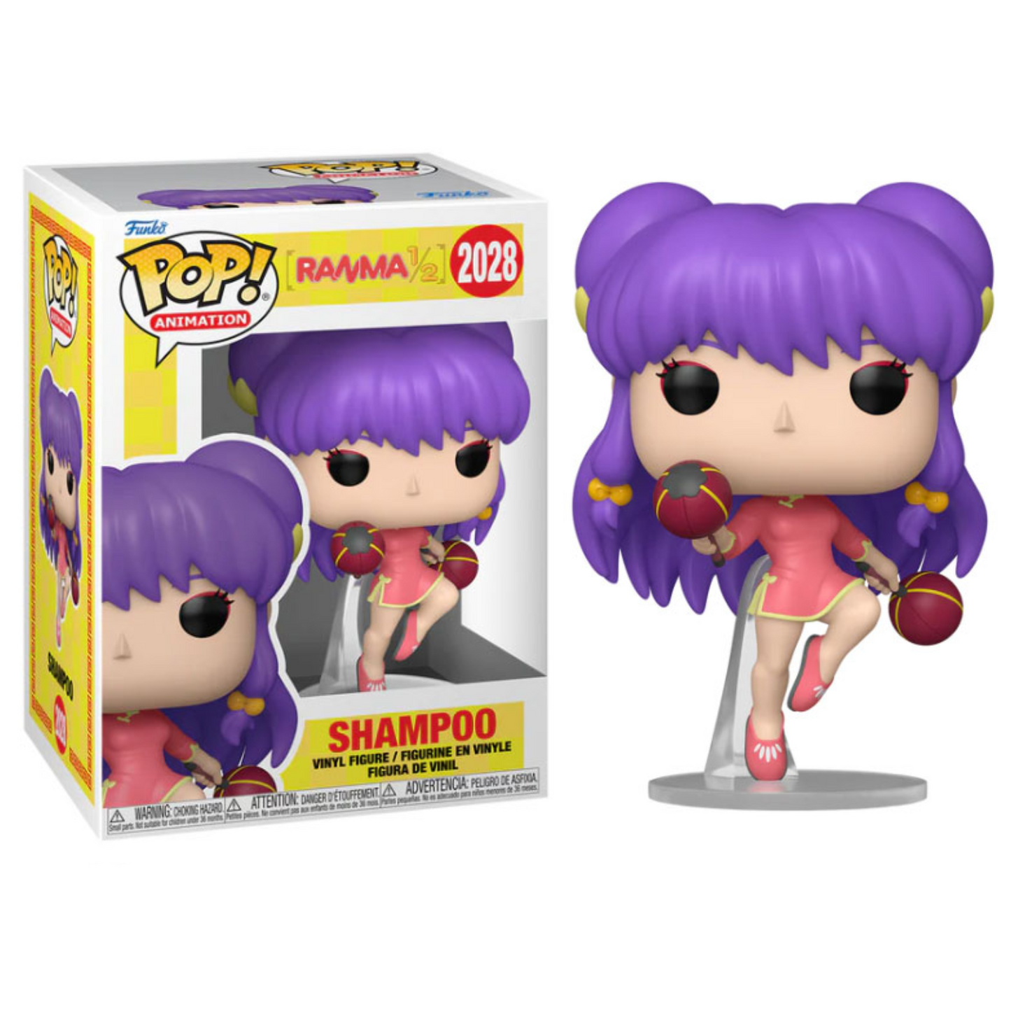 Funko Pop! Animation Ranma 1/2 - (2028) Shampoo Vinyl Figur Shan-Pu 9cm