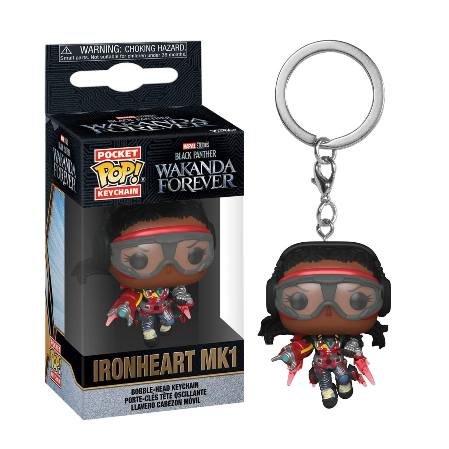 Funko Pop! Pocket Keychain Wakada Forever (Ironheart MK1) Schlüsselanhänger