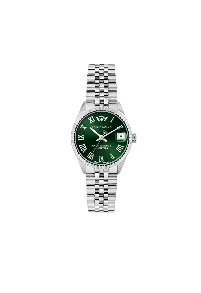 Philip Watch Caribe R8253597658 – Damenuhr, grün