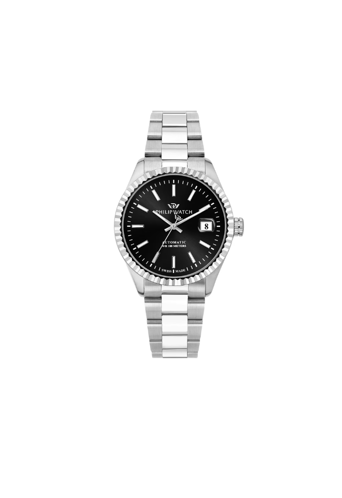 Philip Watch Caribe Automatic Schwarz 39mm