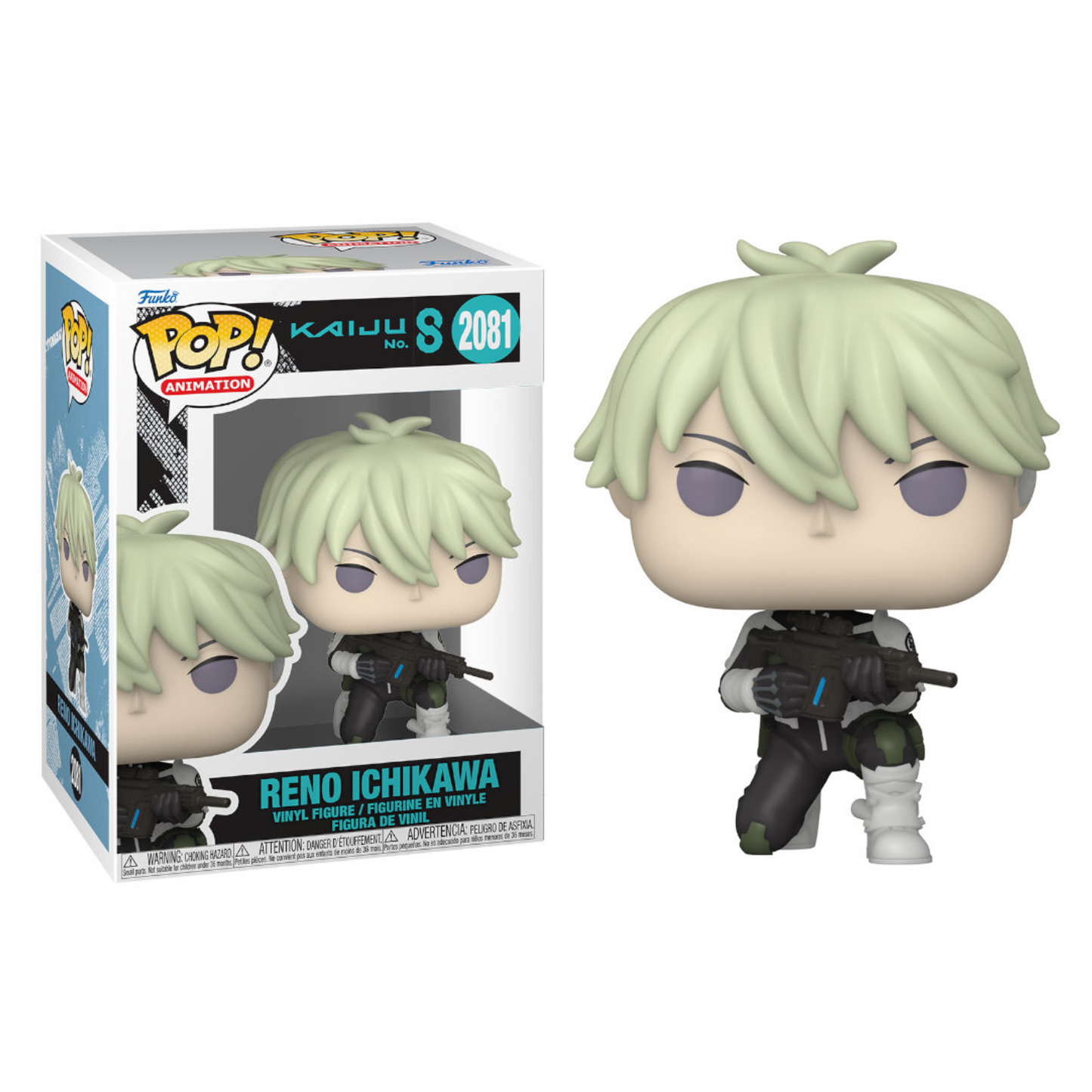 Funko Pop! Animation – Kaiju N°8 (2081) Reno Ichikawa Vinyl-Figur 9cm