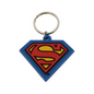 Pyramid Superman Keychain (Model Rk38139C) Rubber Keychain
