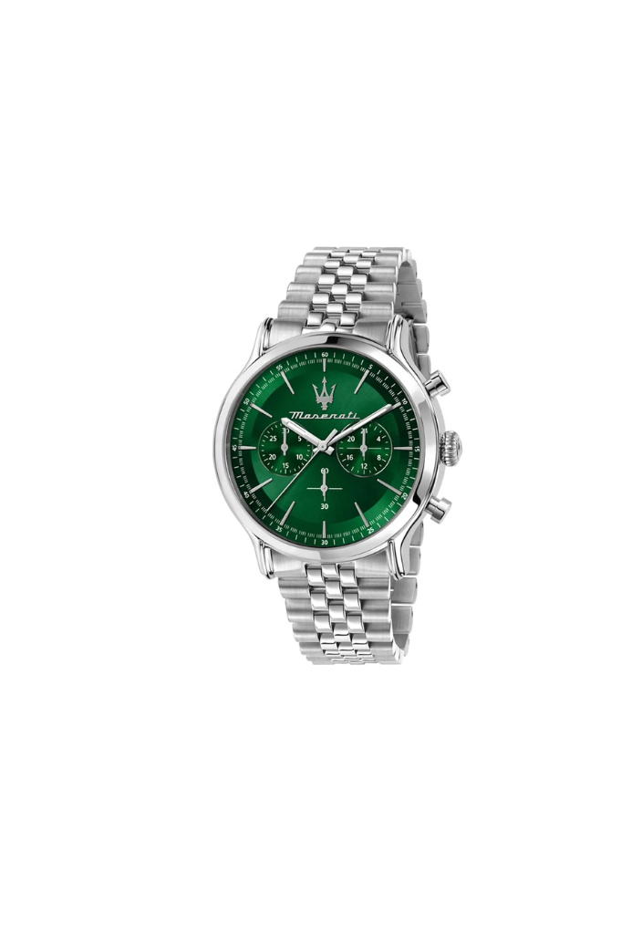Maserati Epoca Chronograph Grün 42mm – Jubilee-Armband