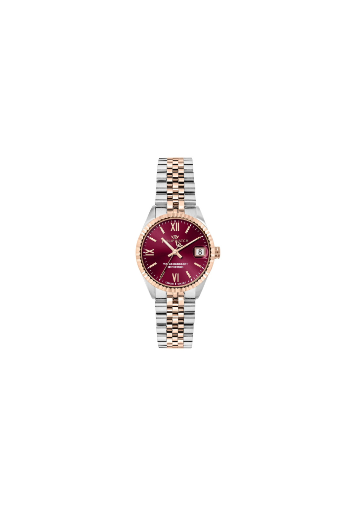Philip Watch Caribe Rot Damenuhr Quarz – Anspruchsvoller Stil R8253597659