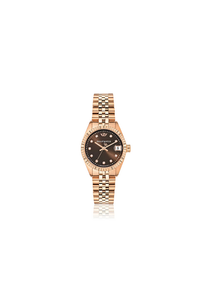Philip Watch Caribe Donna – Eleganza in oro rosa con dettagli preziosi R8253597520