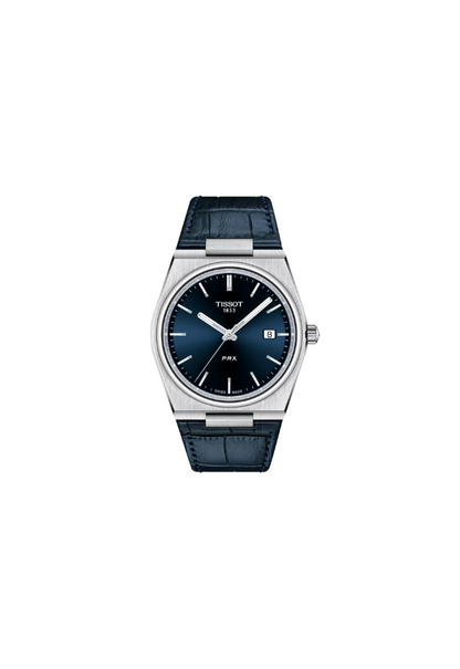 Tissot PRX 40mm Blu Pelle Quarzo – Ref. T137.410.16.041.00