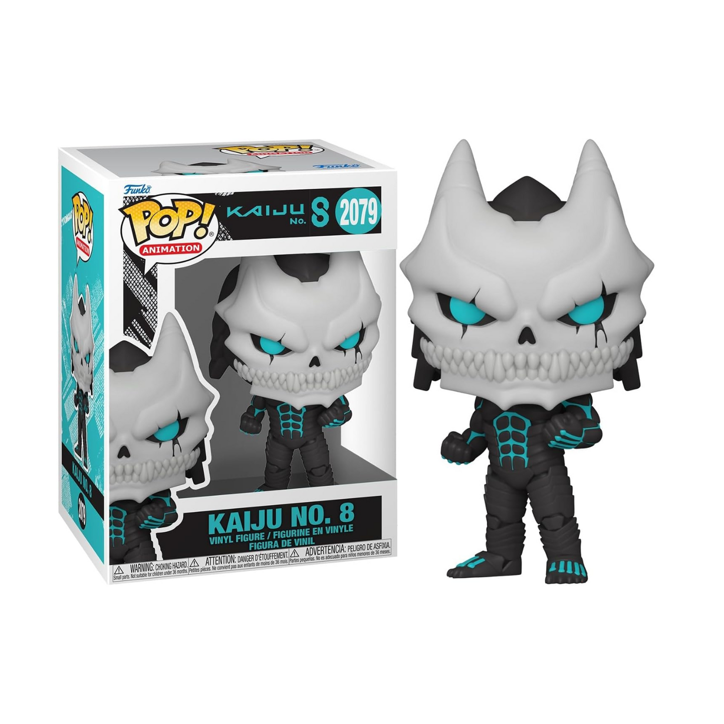 Funko Pop ! Animation Kaiju N°8 - (2079) Kaiju N°8 Vinyl Figure 9cm