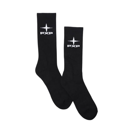 Project X Paris Calze Essentials CH25002 BKW Bianco Nero