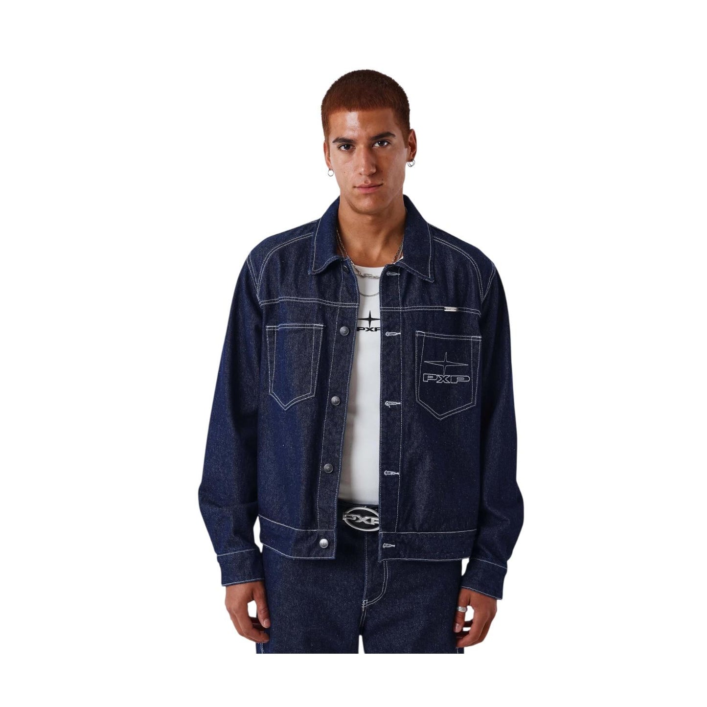 Project X Paris Giubbino Jeans U2693100 Blu Scuro