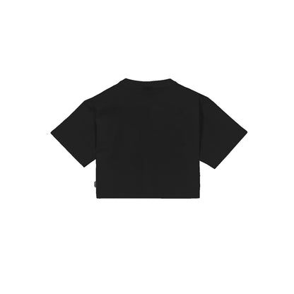 Propaganda T-shirt Crop da donna Logo Studs 26SSPRTS808 nera