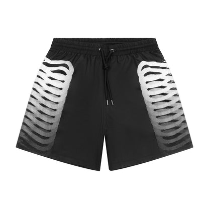 Propaganda costume da mare da uomo Ribs Swimtrunk 26SSPRBR793 nero