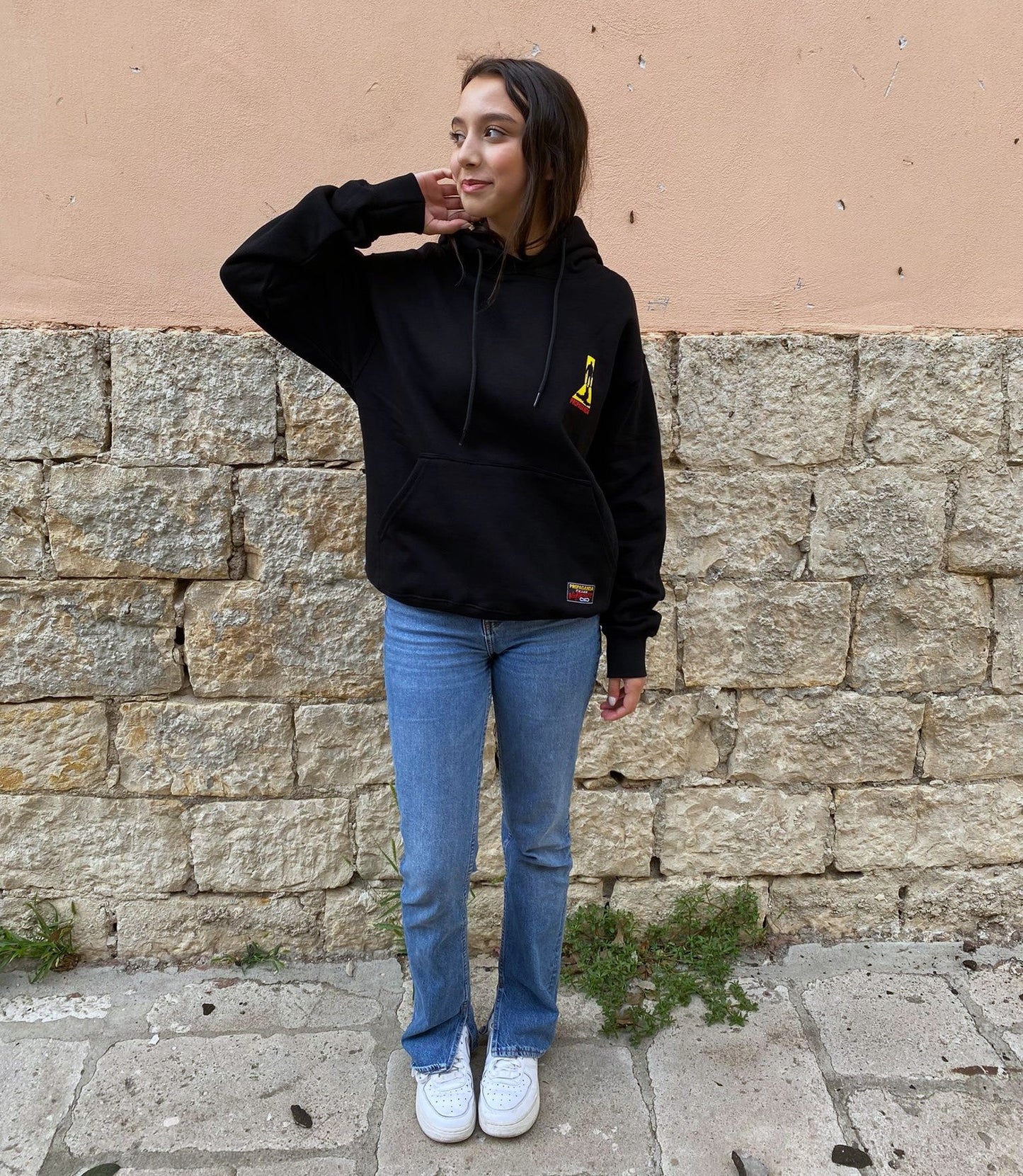 Propaganda Nightmare 273-01 Nero – Felpa Cappuccio Unisex Streetwear