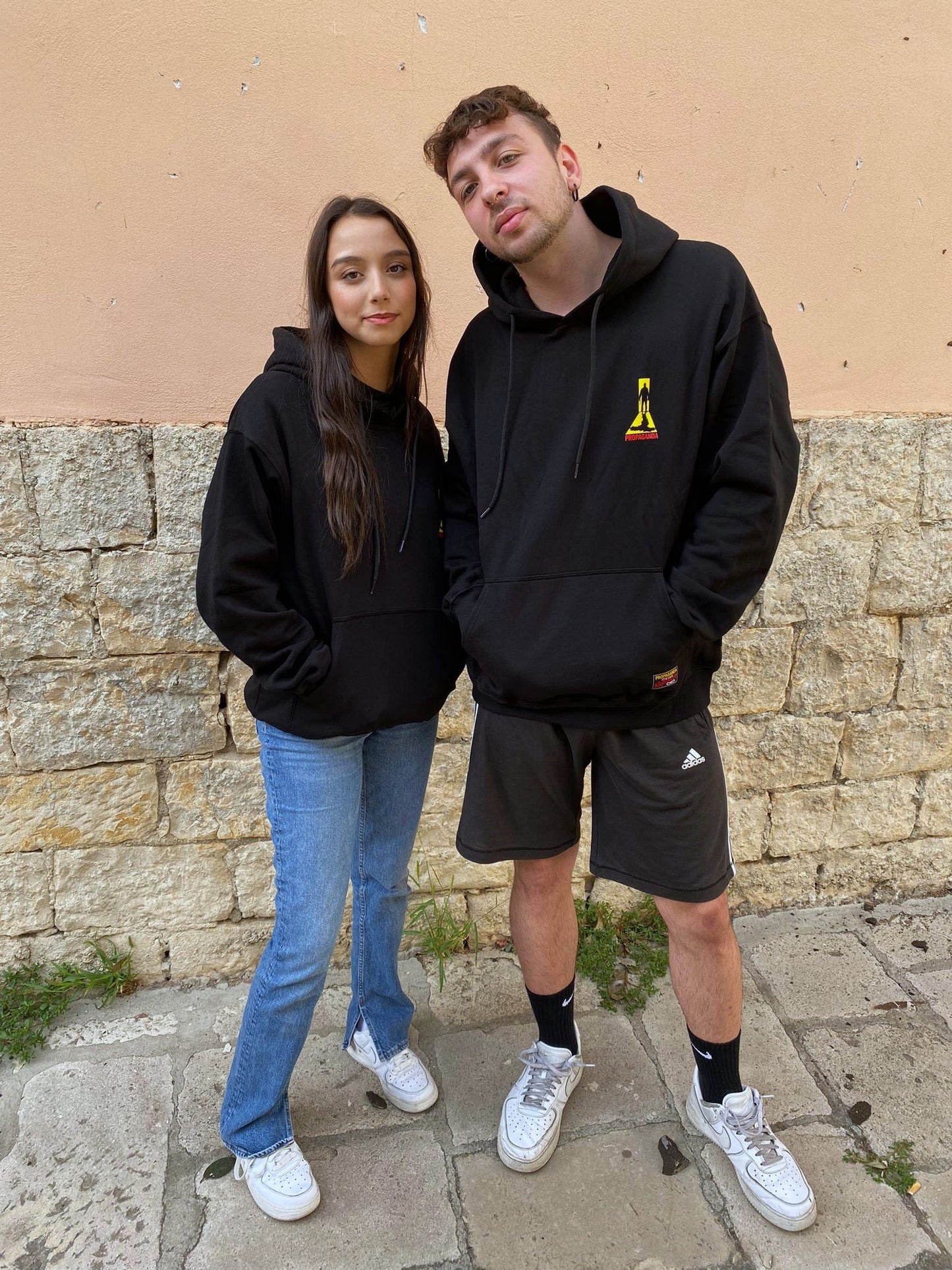 Propaganda Nightmare 273-01 Nero – Felpa Cappuccio Unisex Streetwear