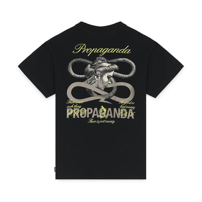Propaganda Whisper T-Shirt Uomo Nera 26SSPRTS698 - Made in Italy