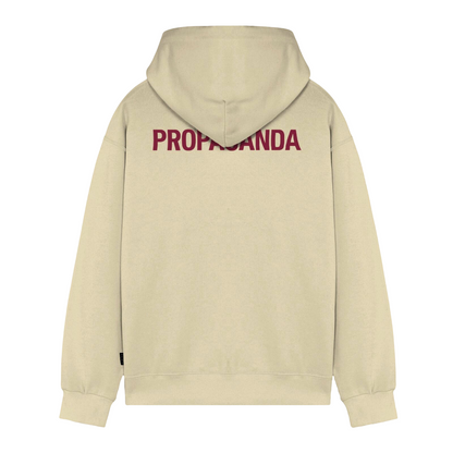 Propaganda felpa con cappuccio da uomo Logo Og 24FWPRFE754-130 osso