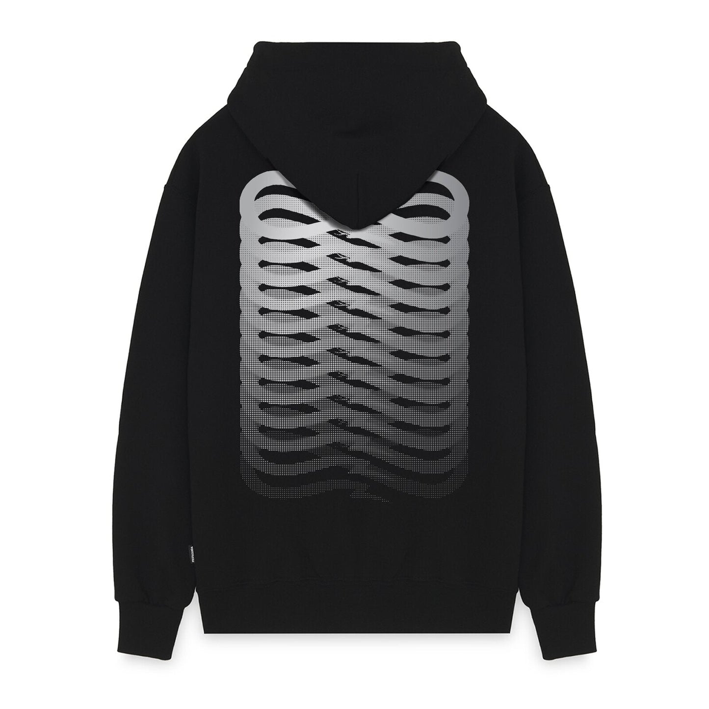 Propaganda felpa con cappuccio da donna Ribs Og 24FWPRFE777-01 nero