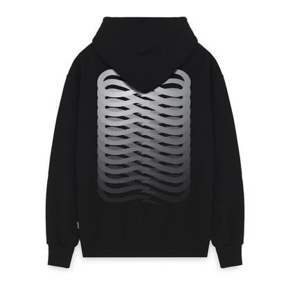 Propaganda felpa con cappuccio da donna Ribs Og 24FWPRFE777-01 nero