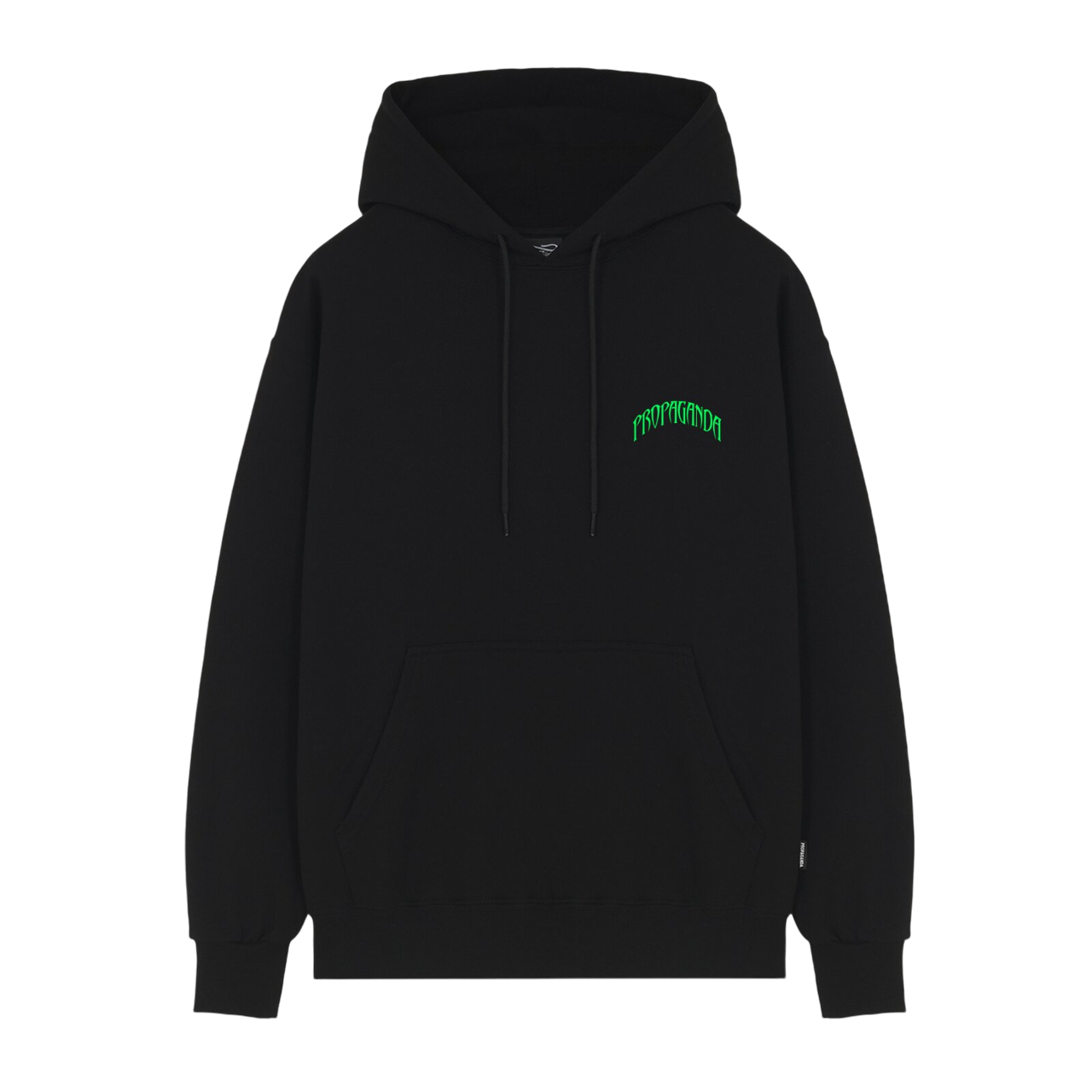 Propaganda Felpa con Cappuccio Uomo Nera Triangle Panther - 24FWPRFE806-01