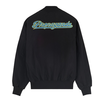 Propaganda giacca Bomber da uomo Monk 24FWPROU425-01 nero