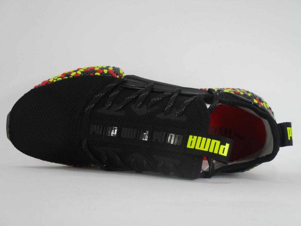 Puma Men's Hybrid Rocket Runner Sneakers 191592 10 Black