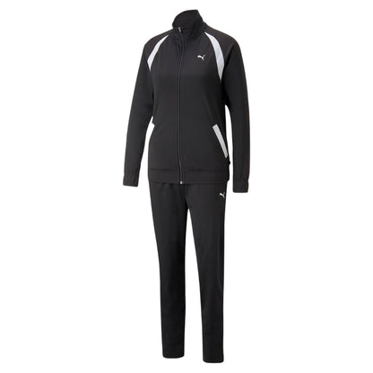 Puma tuta sportiva da donna in acetato Classic Tricot Suit 580495 01 nero