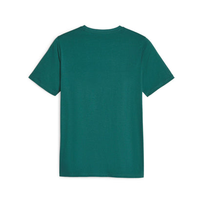 Puma Maglietta manica corta da uomo Ess+ Minimal Gold 680012 43 verde