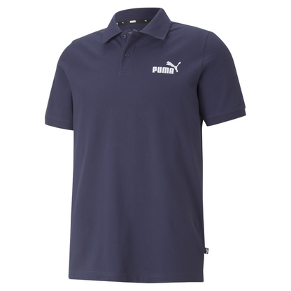 Puma Polo manica corta da uomo in cotone pique 586674-06 blu