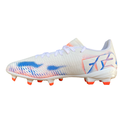 Puma FUTURE 8 PLAY FG/AG 108602-01 Bianco Arancio Scarpe Calcio Unisex