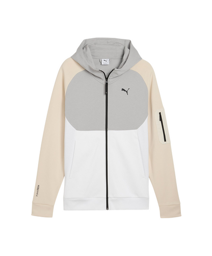 Puma Felpa Uomo con Cappuccio Grigio - 688045-87