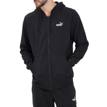 Puma Felpa Uomo Cappuccio 691657-01 Nero Cotone Streetwear