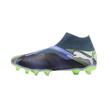 Puma Scarpa Calcio Future 7 Match+ LL FG/AG 107928-03 Cielo Blu Verde Acido