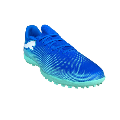 Puma Future 7 Play TT 107943-01 | Scarpa Calcetto Uomo Blu Azzurro Menta