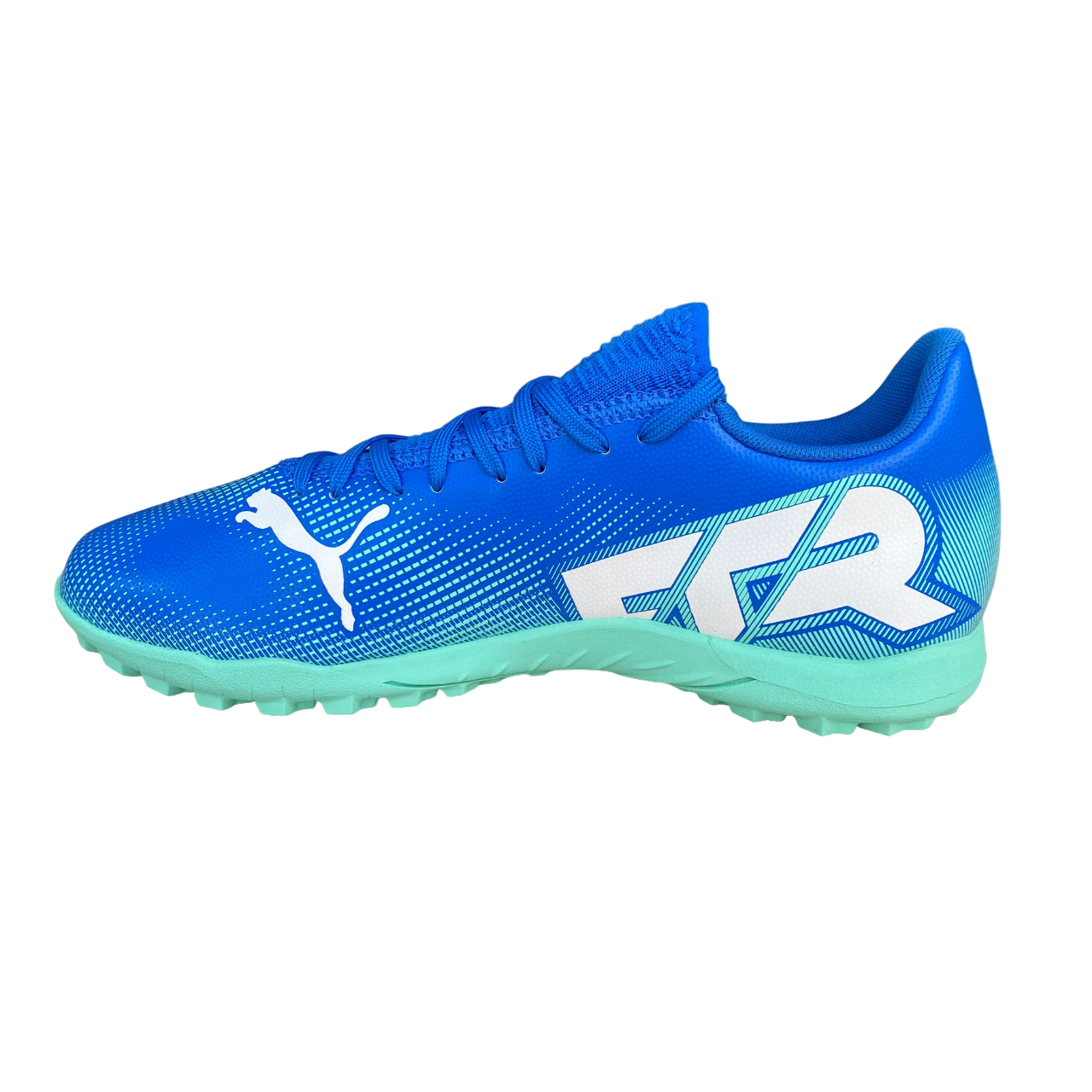 Puma Future 7 Play TT 107943-01 | Scarpa Calcetto Uomo Blu Azzurro Menta