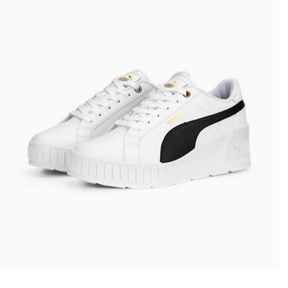Puma - Sneakers Donna Karmen Wedge Bianco Nero - 390985-02