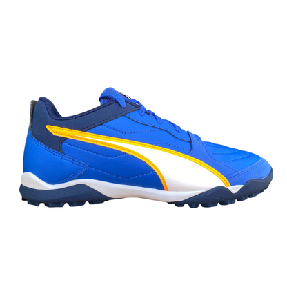 Puma Pressing IV TT 108571-01 - Scarpe Calcetto Uomo Blu Bianco