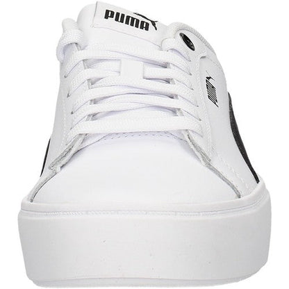Puma Smash Platform v2 L 373035-02 Sneakers Donna Zeppa Bianco