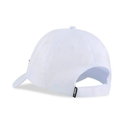 Puma cappello con visiera Metal Cat 025994-07 bianco