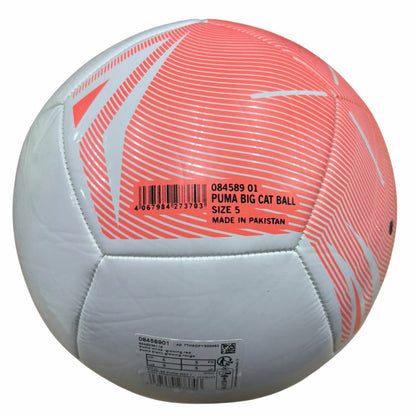 Puma Pallone Calcio Big Cat 084589-01 Bianco Misura 5