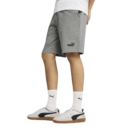 Puma Pantaloncino Sportivo Uomo - Cotone Jersey con Logo 682600-03 - Grigio