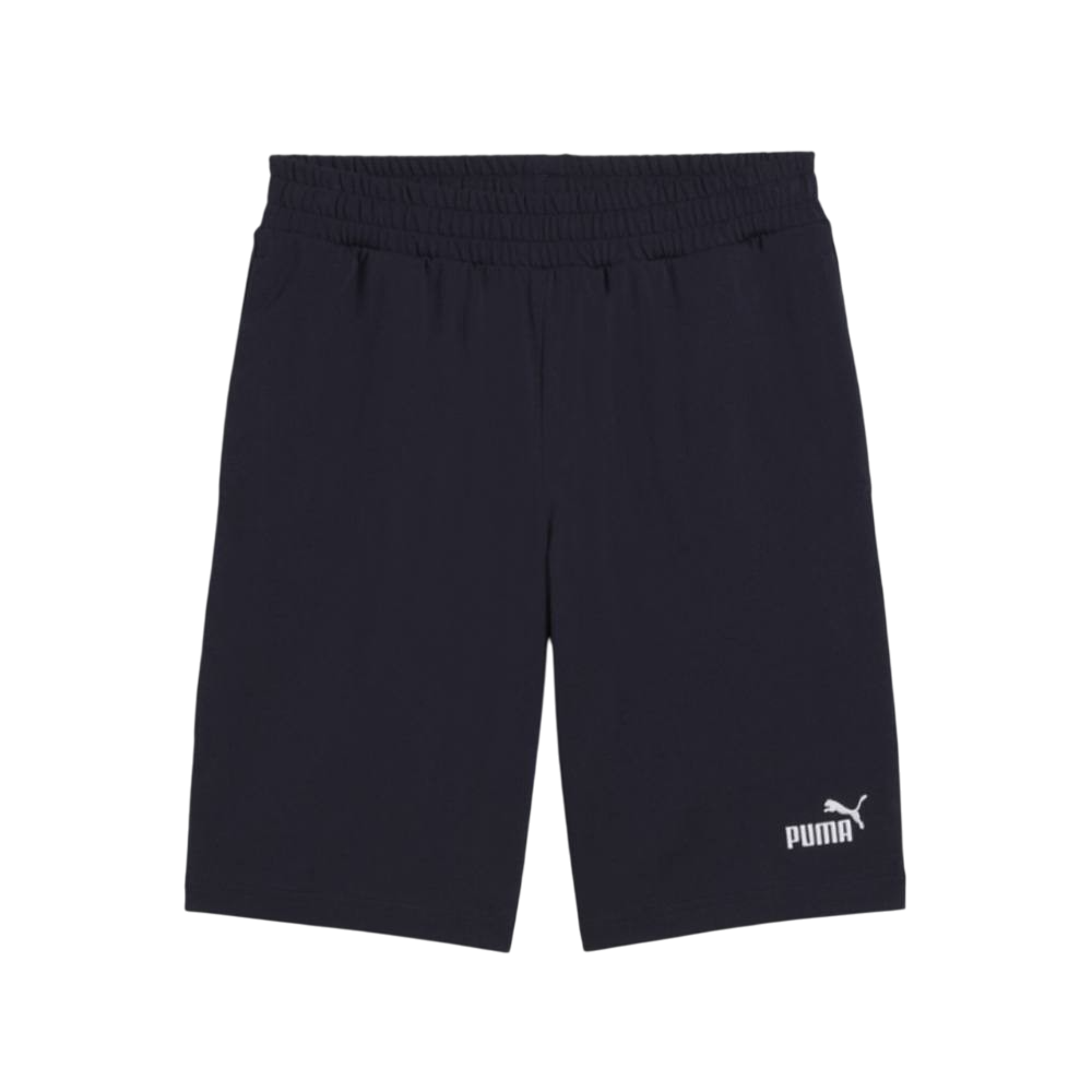 Puma Pantaloncino Uomo 682600-16 Blu Cotone Jersey Logo Ricamato