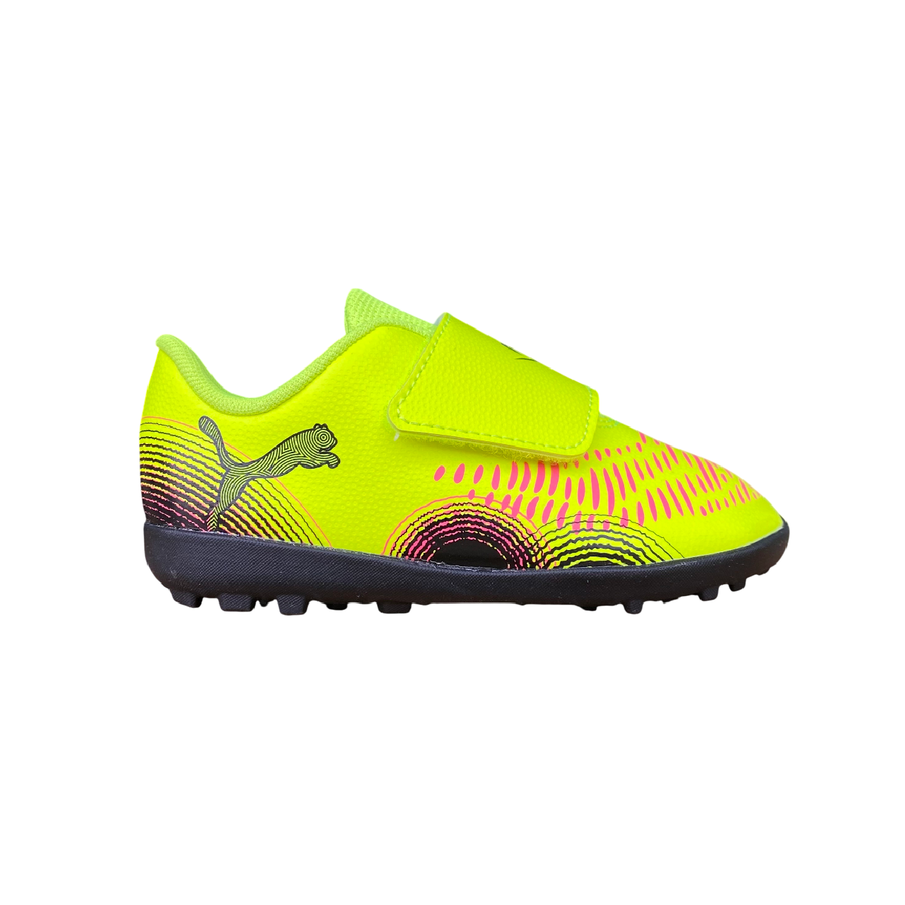 Puma Future 8 Play TT V 108401-03 - Scarpe Calcetto per Bambini con Strappo