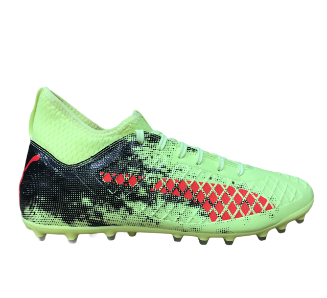 Puma Future 18.3 MG Scarpe Calcio Uomo Giallo Rosso Nero
