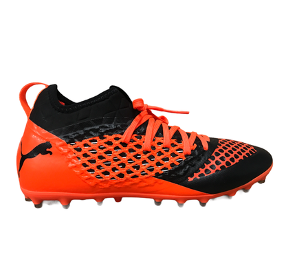 Puma Future 2.3 Netfit MG 104833-02 Scarpe Calcio Uomo Nero Arancio