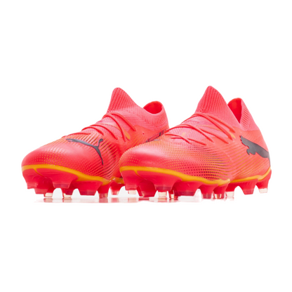 Puma Scarpe Calcio Uomo Future 7 Mach FG/AG Arancione Nera - 107715-03