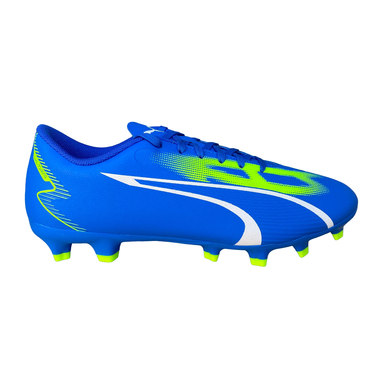 Puma Ultra Play FG/AG Scarpe Calcio Uomo Azzurro Bianco Verde - 107423 03