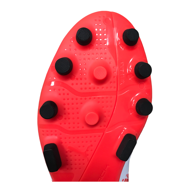 Puma scarpa da calcio da uomo evoSpeed 5.5 AG 103598 nero-bianco-rosso