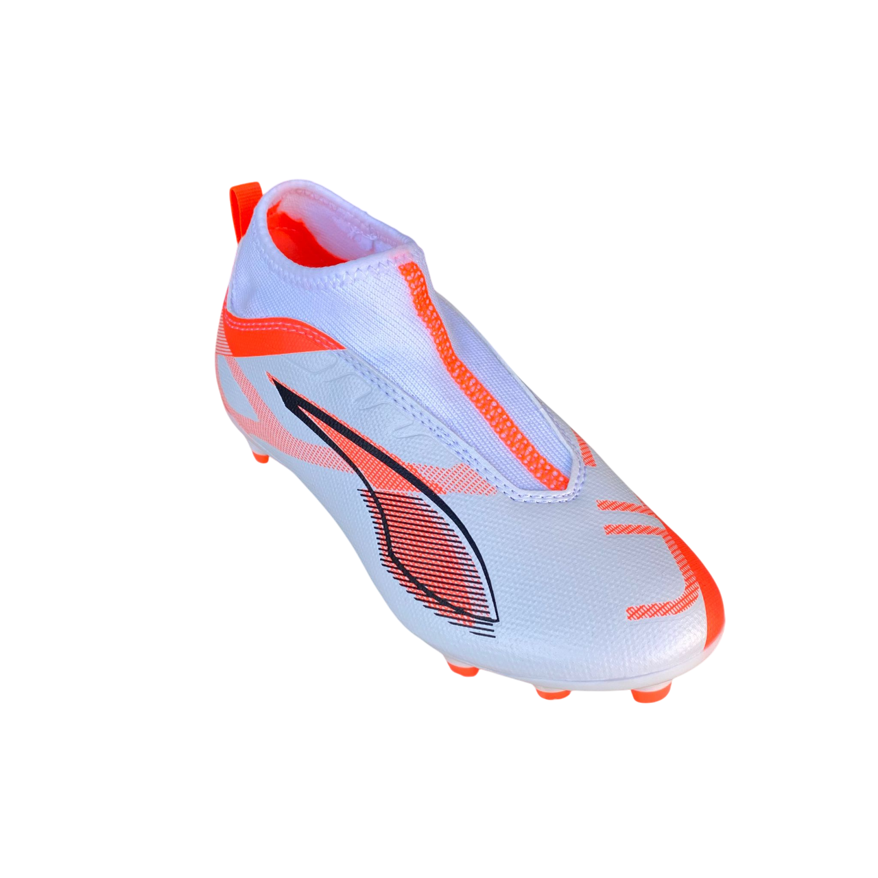 Puma Ultra 5 Match LL FG/AG 108163_01 Junior Bianco Nero Rosso